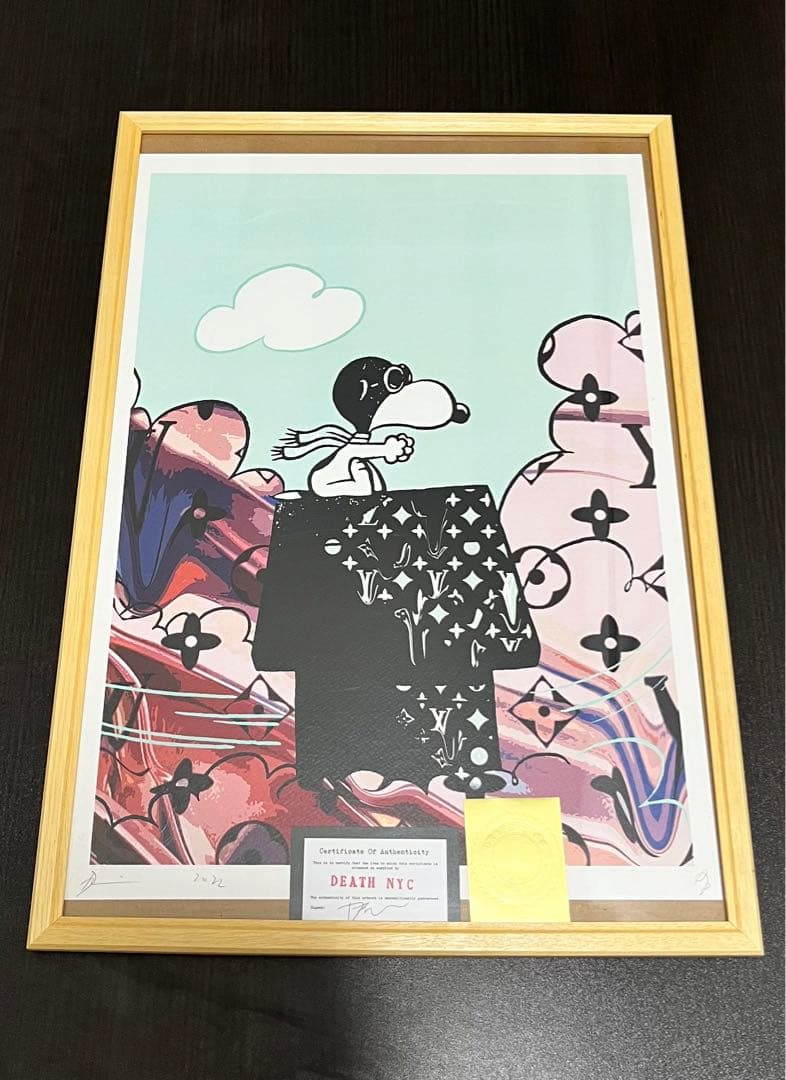 DEATH NYC/限定ポスター/スヌーピー/SNOOPY/ルイ・ヴィトン - メルカリ