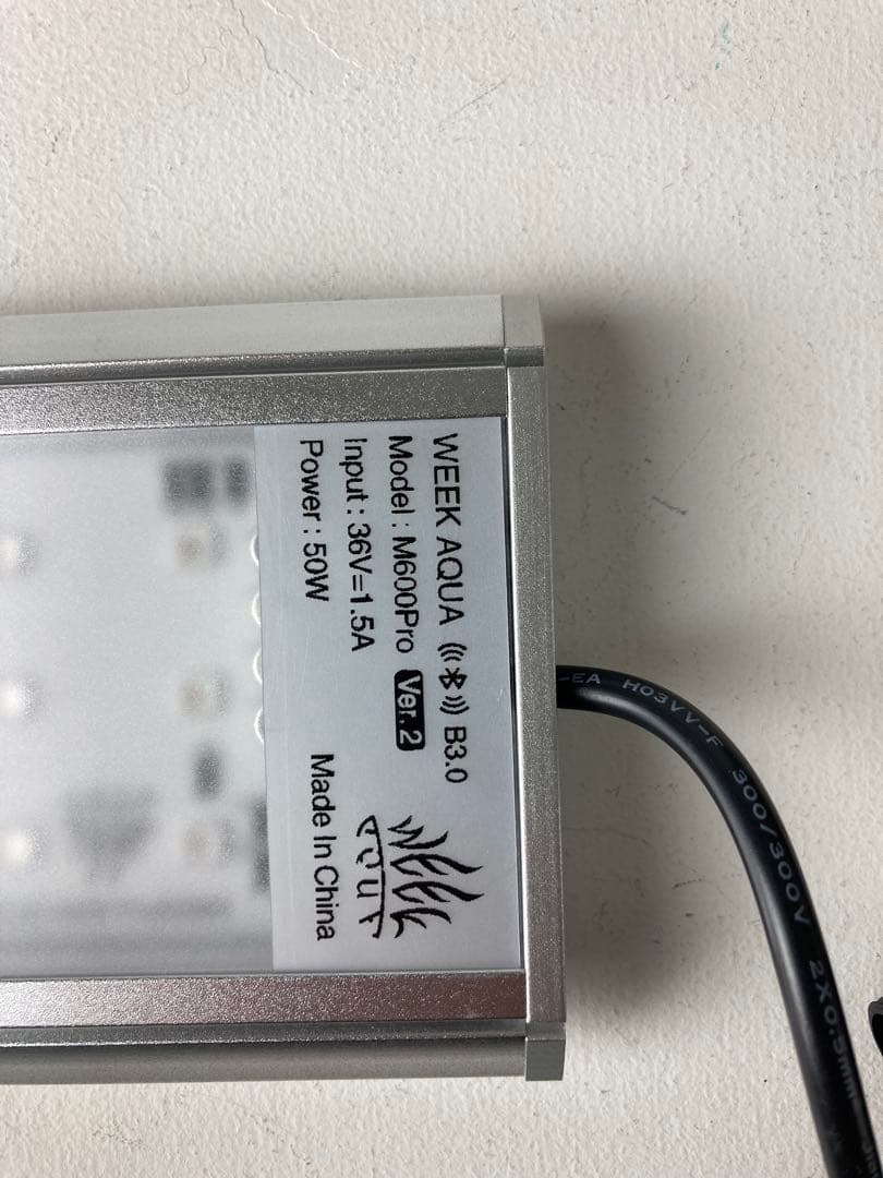 WEEKAQUA M600Pro、 スタンドセット 水槽用RGBライト