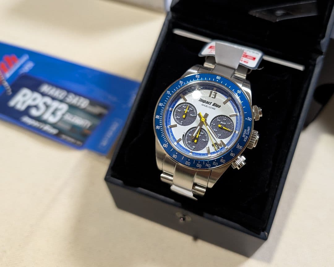 頭文字D腕時計 30周年 記念コラボ 佐藤真子 300本限定シリアルナンバー入り