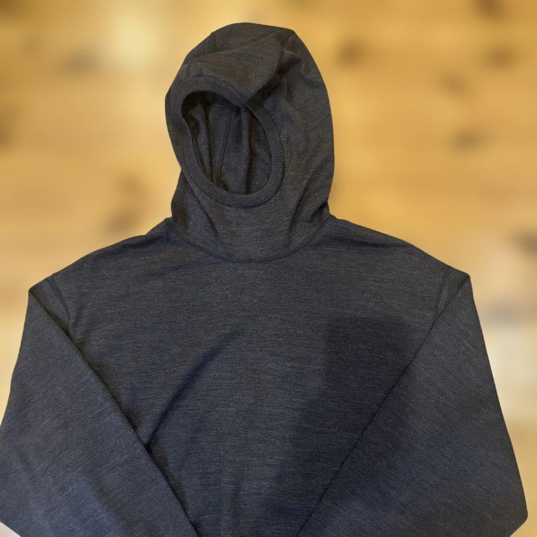リッジ Merino PlaX Hooded Sweater L