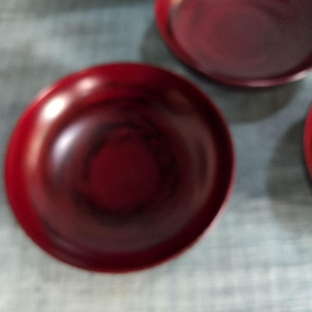 小林広幸さんの漆椀3点