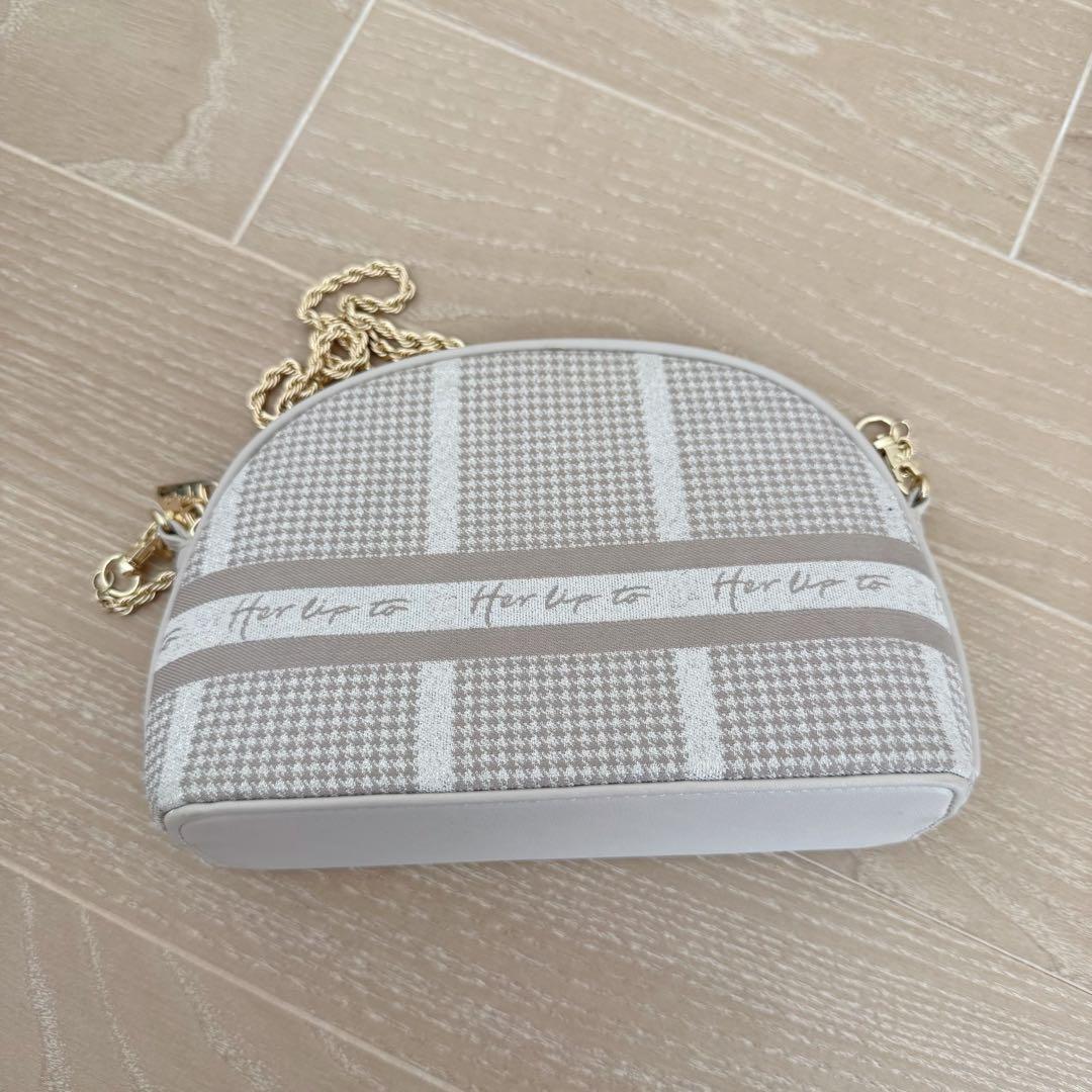 Jacquard Chain Pochette Herlipto バッグ