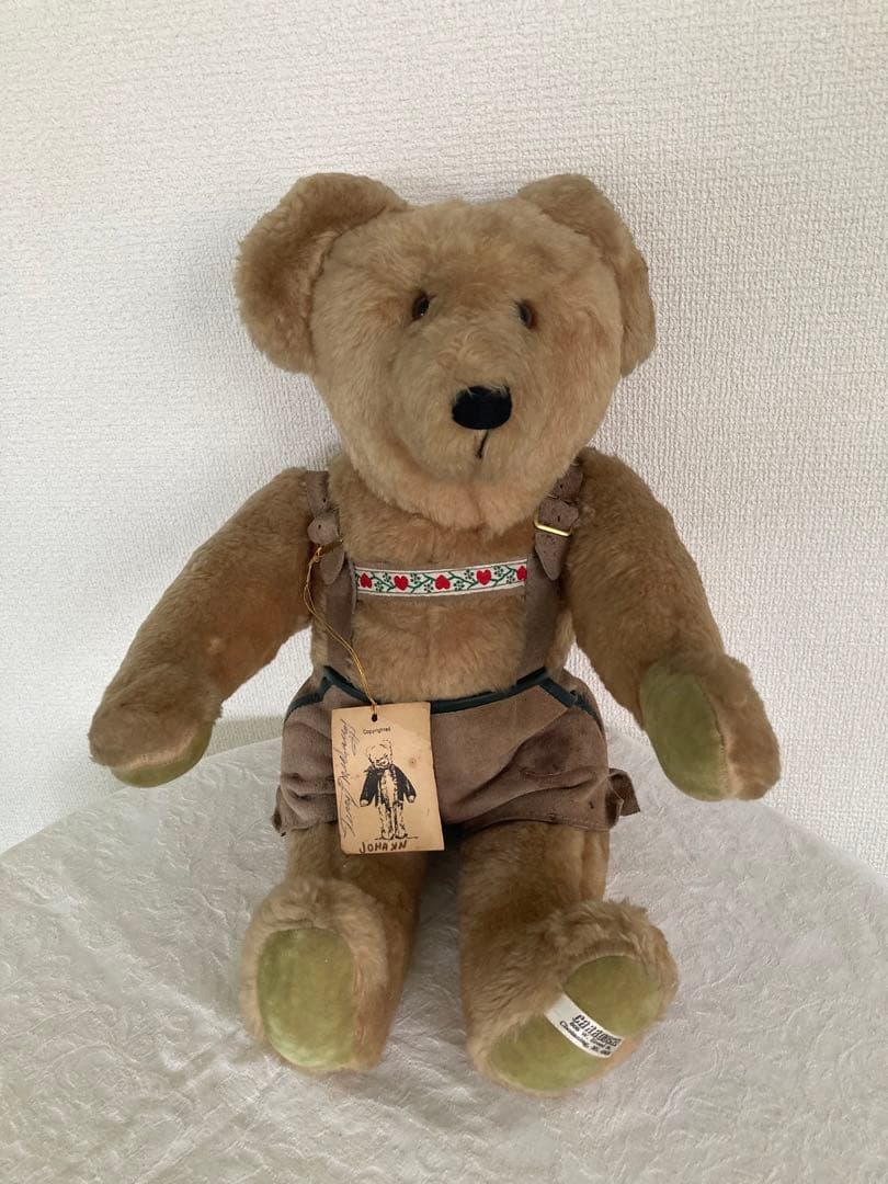 アメリカで購入！オルゴールのヴィンテージくまちゃん ボーネルンド（Bornelund） シギキッド SigiKid ベビーオルゴール くま