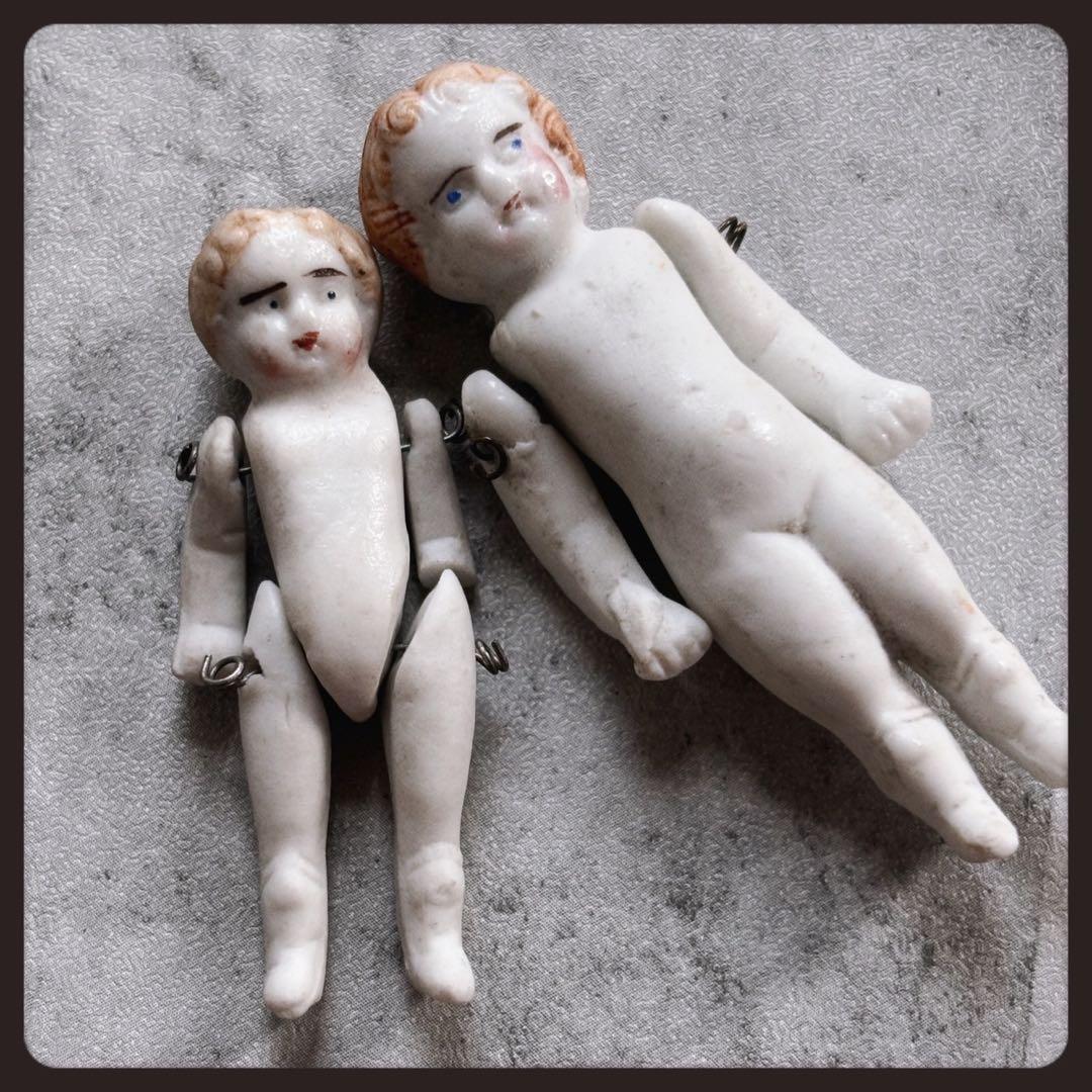 アンティーク ジャンクドロワーセット ビスクドール etc