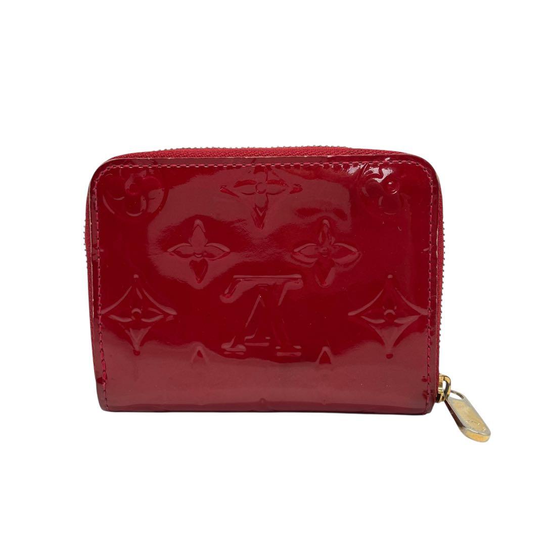 美品　ルイヴィトン　w5 モノグラム　ヴェルニ　ジッピーパース　小銭入れ