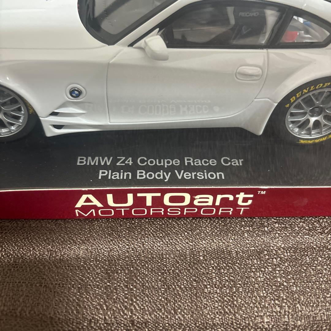 Autoart 1/18 BMW z4 coupe race car クーペ