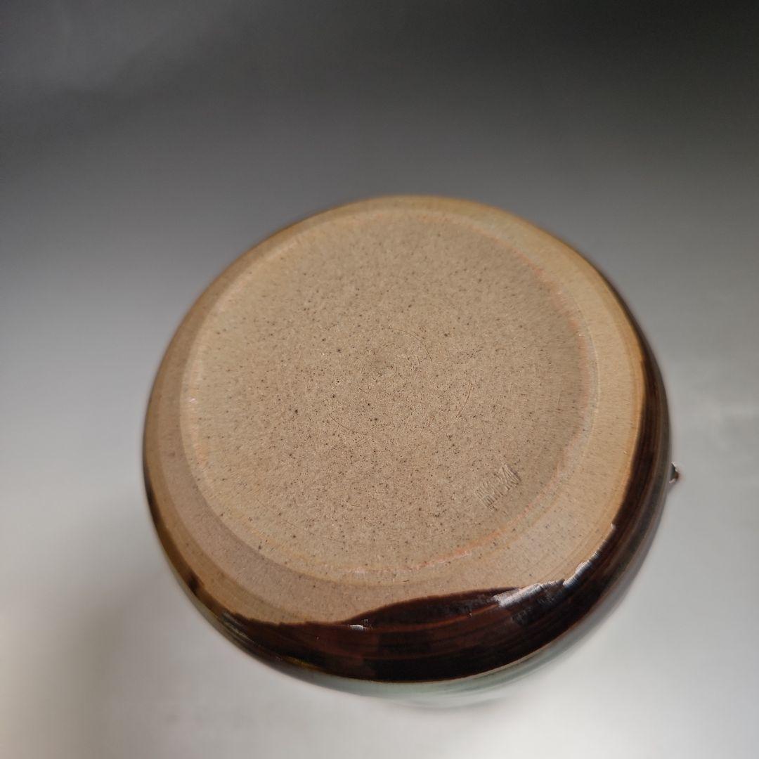 イ633 水指『前大徳寺和尚 極箱 銘 松風』『高取 青柳翠峰作』茶道具の