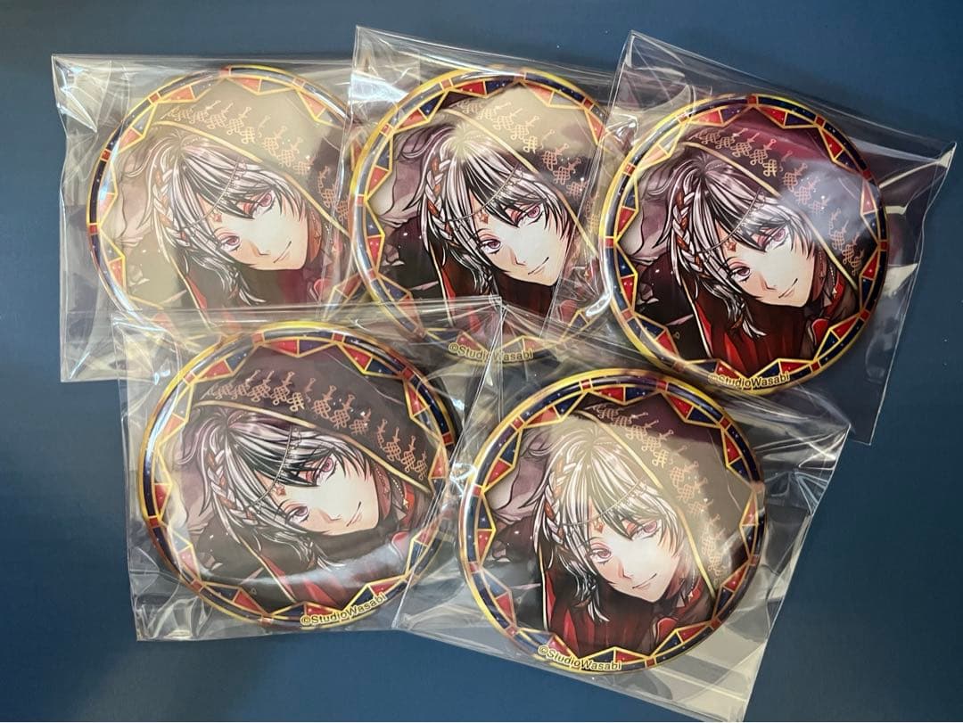 あくねこ ベリアン 2周年 缶バッジ 悪魔執事と黒い猫 ベリアン あくねこ 缶