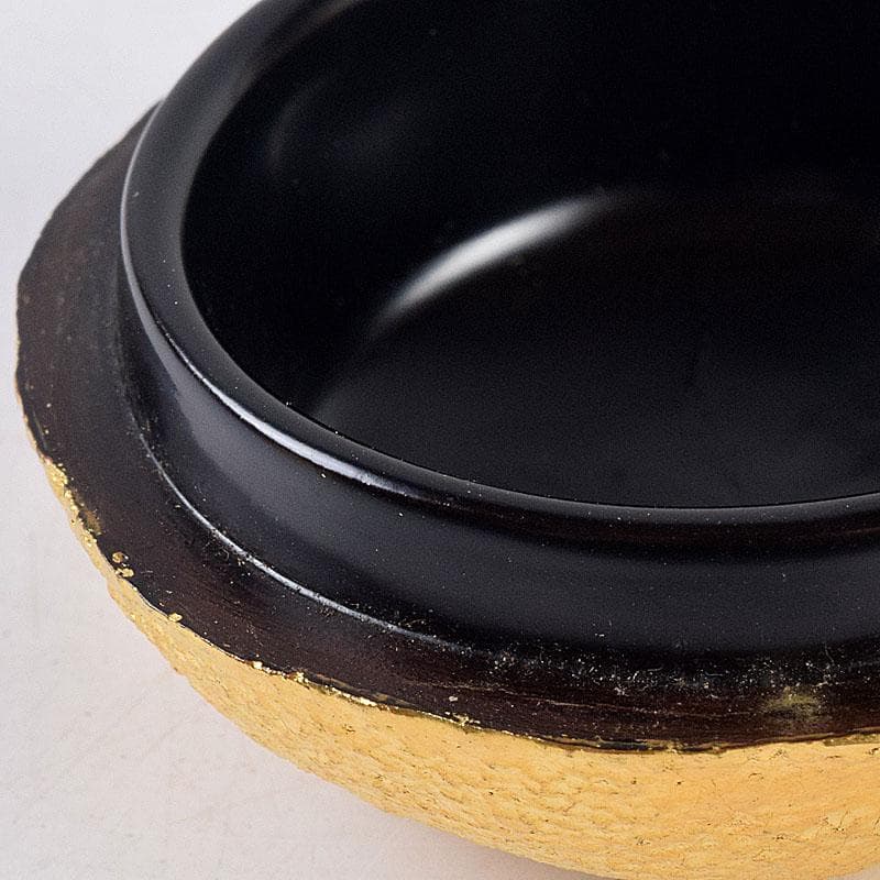 茶道具　村田道寛作　金蒔絵　蜜柑香合　共箱　V　8370