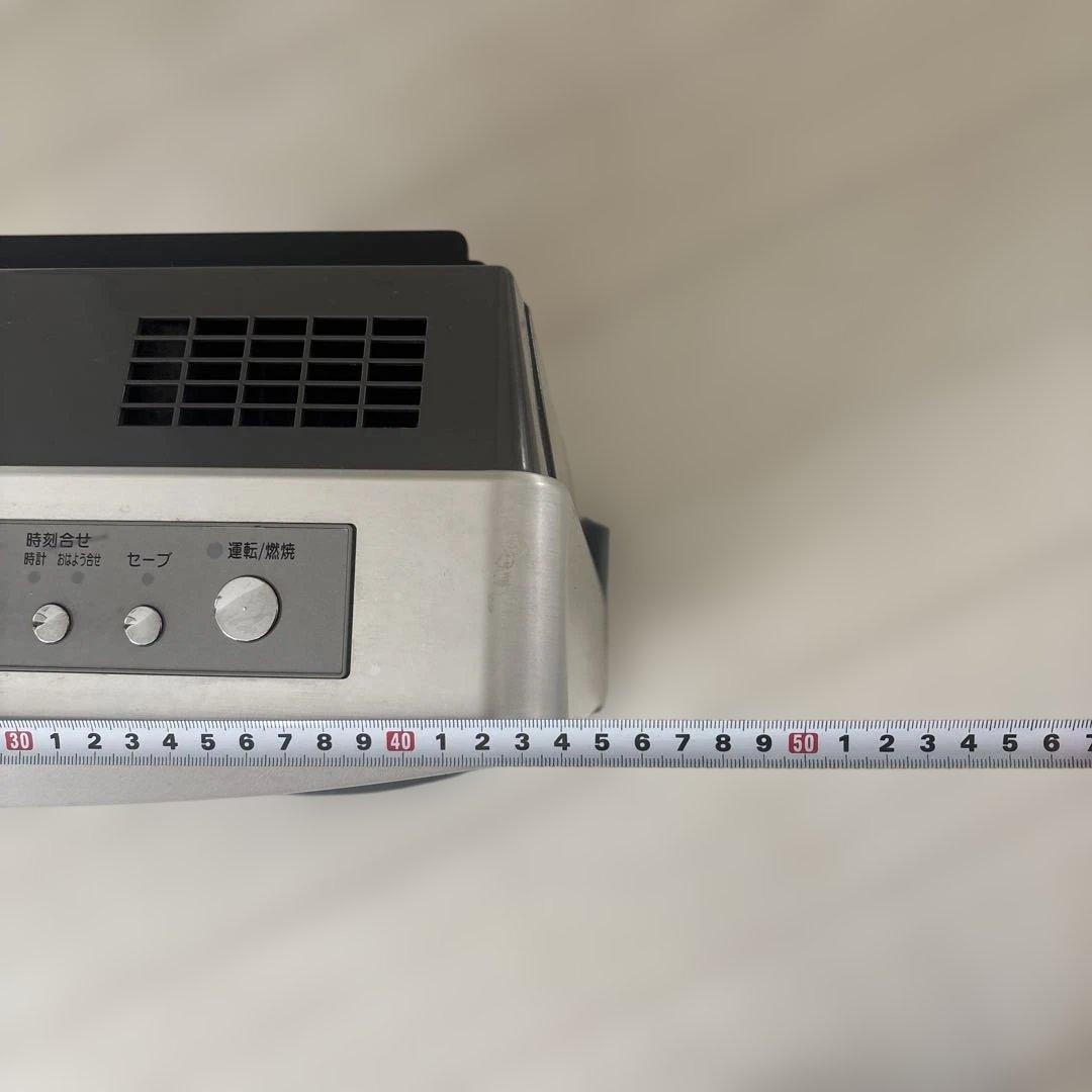 東京ガス シルバー ガスファンヒーター デジタル温度設定