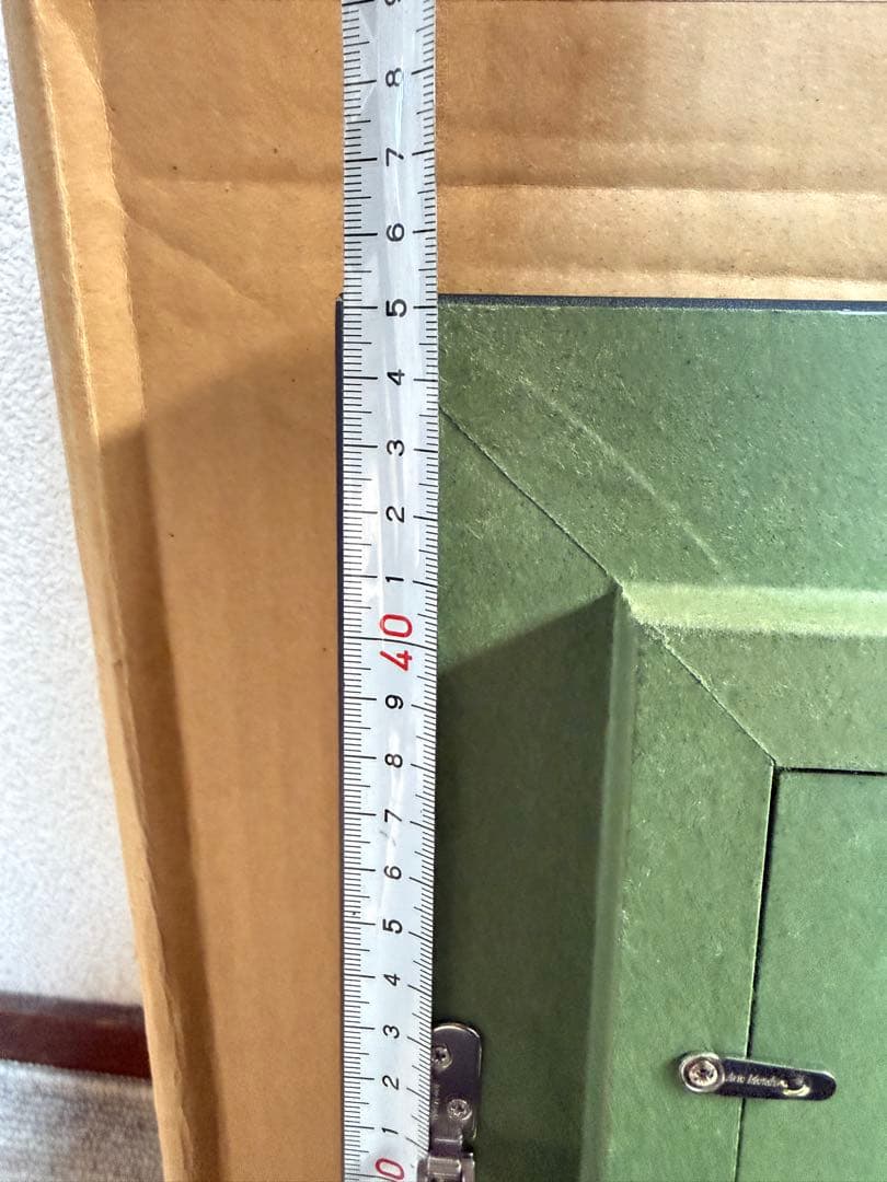 M8サイズ　豪華な黒い油彩額縁 装飾的なデザイン倉庫①1/9 送料込み