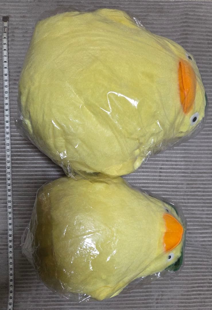 巨大ふわふわオオトリさまぬいぐるみ2個セット