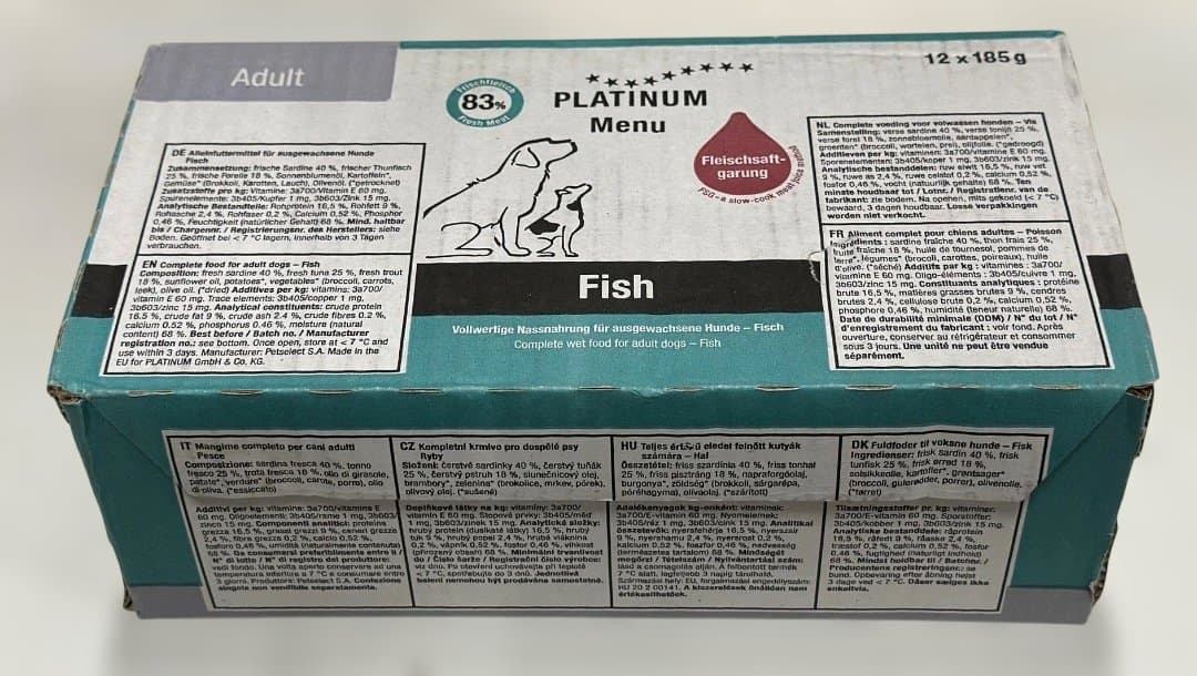 PLATINUM 】ウェット/ドックフード (185gx12) - メルカリ
