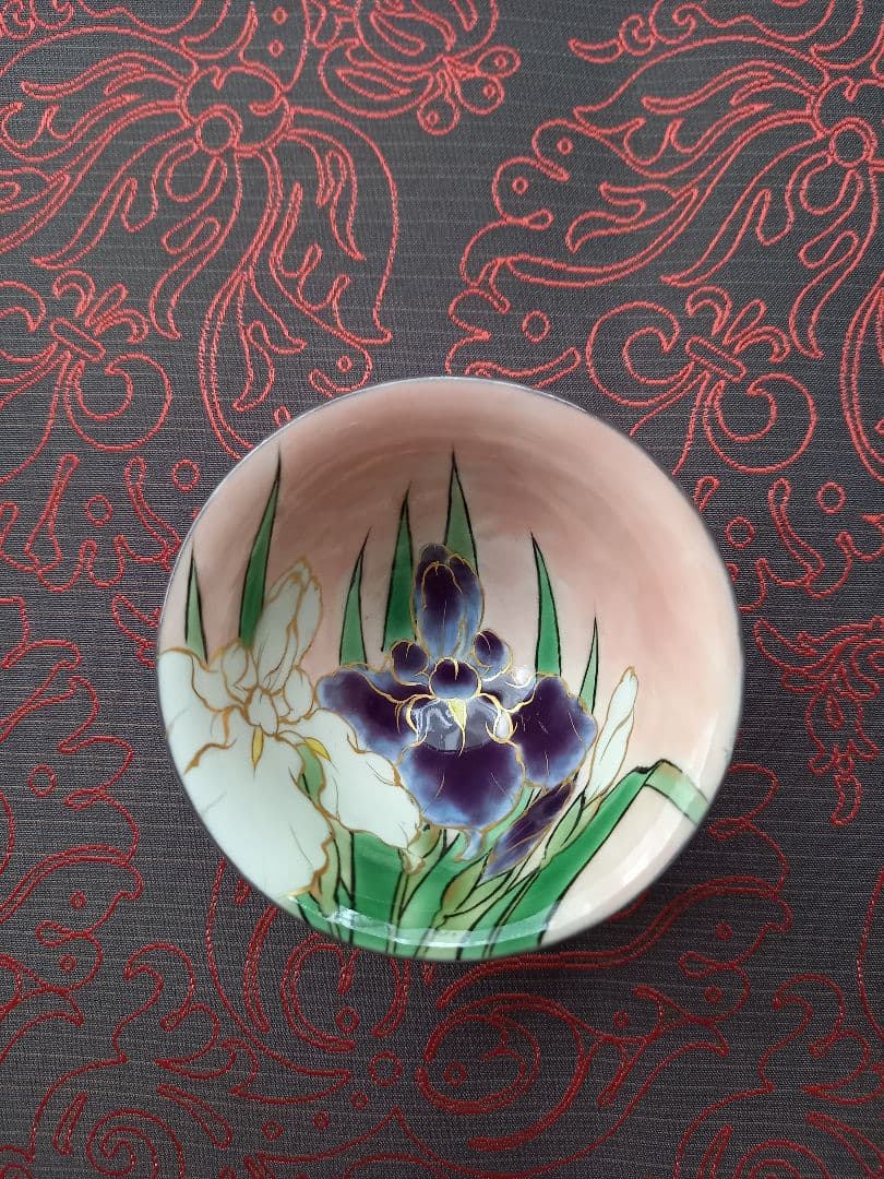 陶あん】京焼・清水焼 色絵牡丹オクシマ湯呑み | 京都府京都市