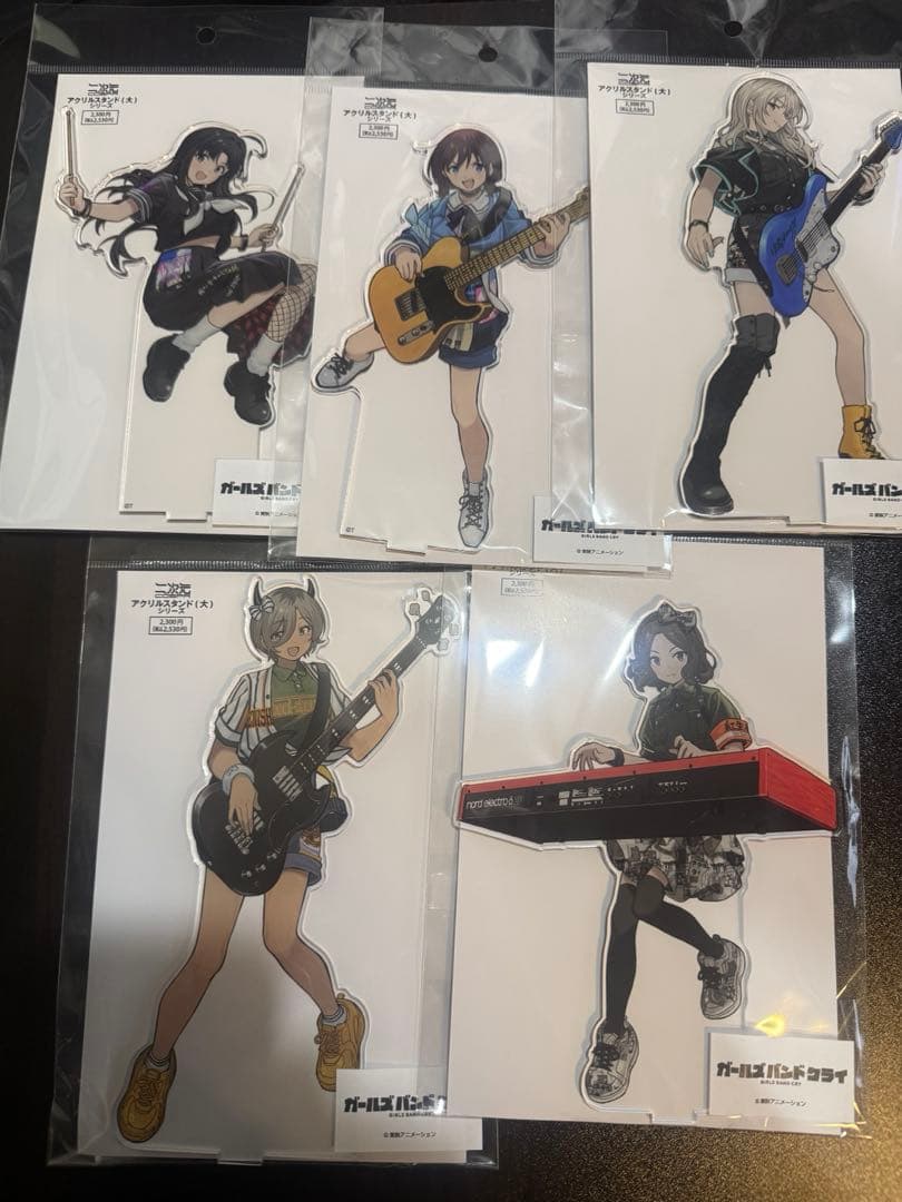[新品未開封]ガールズバンドクライ アクリルスタンド　運命の華　全5種