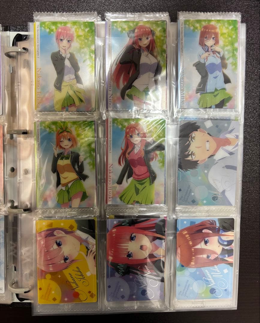 五等分の花嫁　ウエハースカード　現在までのラインナップ全種10弾フルコンプセット