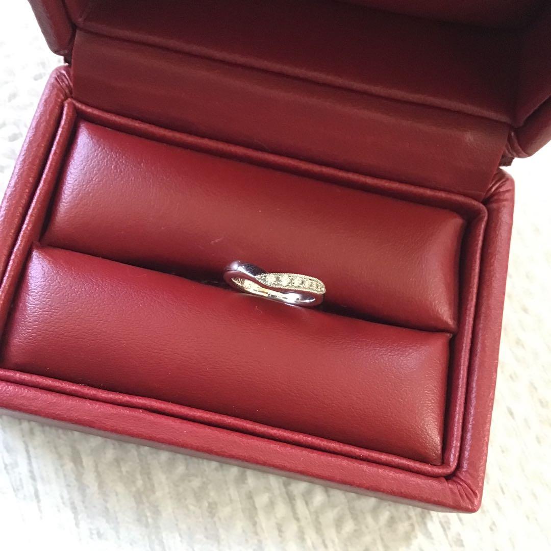 【専用出品】モニッケンダム　結婚指輪　プラチナ　ダイヤモンド　マリッジリング