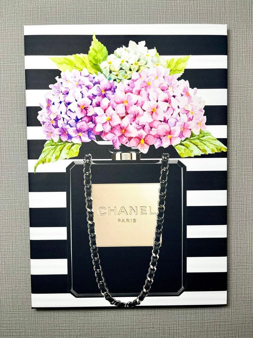 No.14♡木枠付きキャンバスアート♡ブランドオマージュアートchance 香水