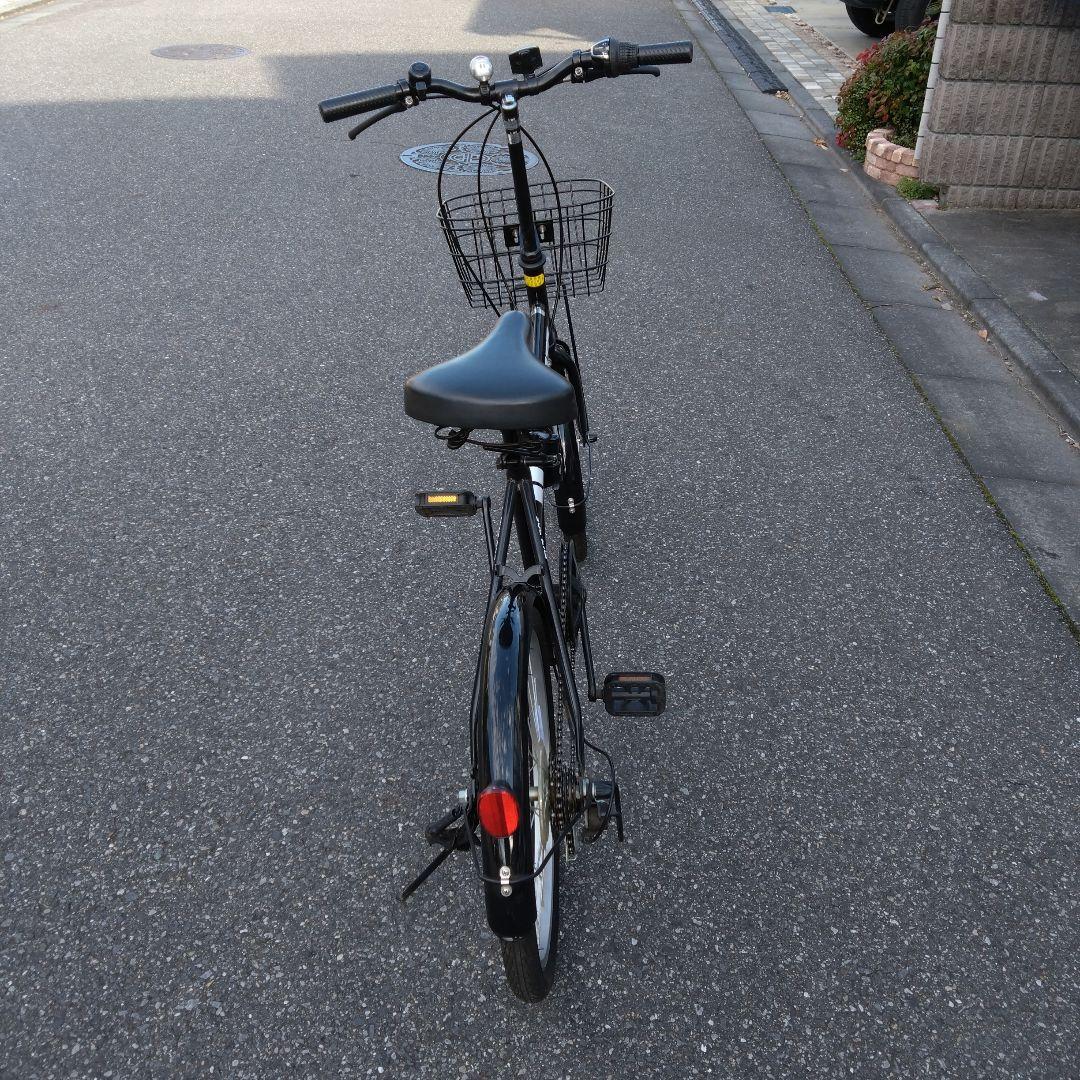 【マイ時計】KAZATO 折り畳み自転車 ブラック　20インチ
