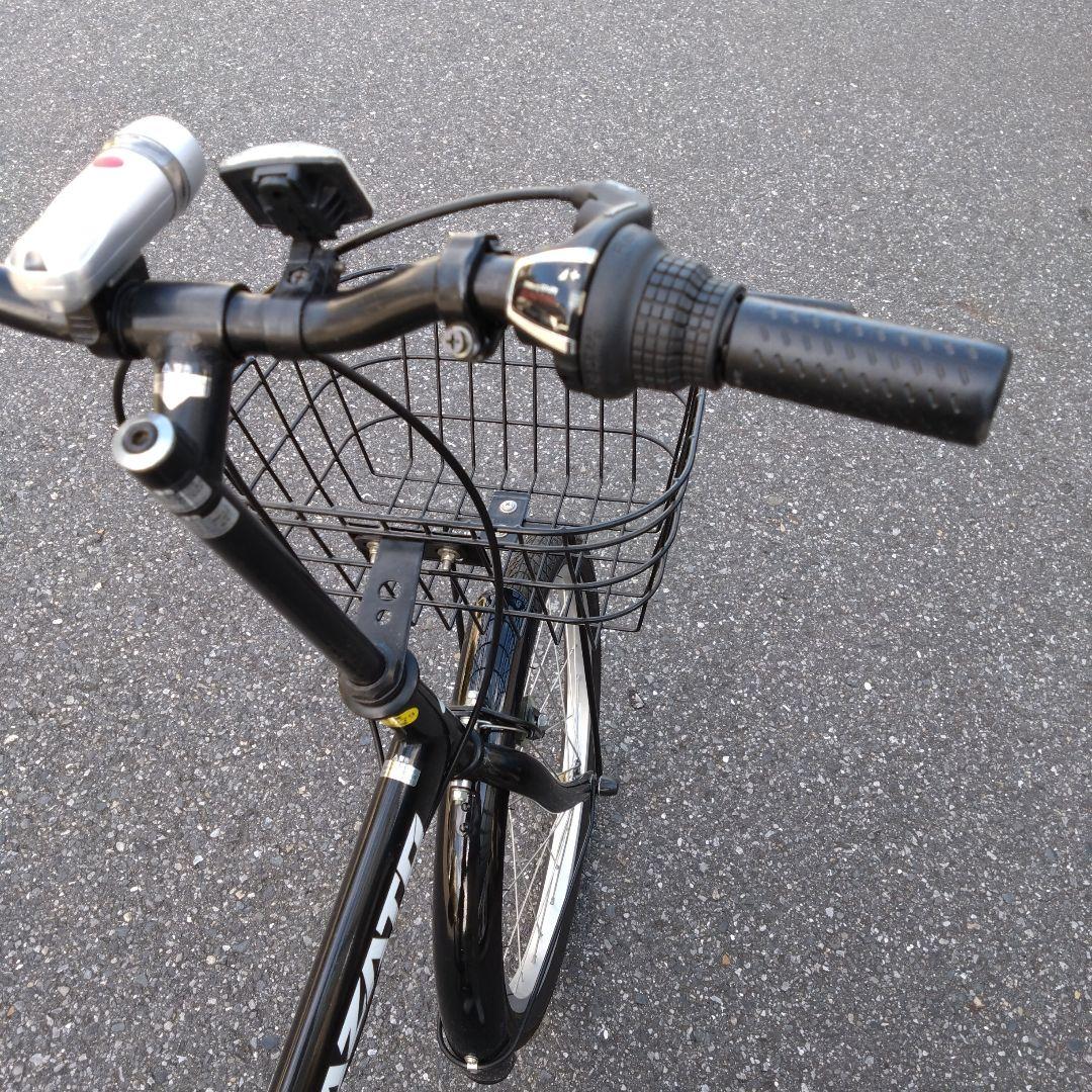 【マイ時計】KAZATO 折り畳み自転車 ブラック　20インチ