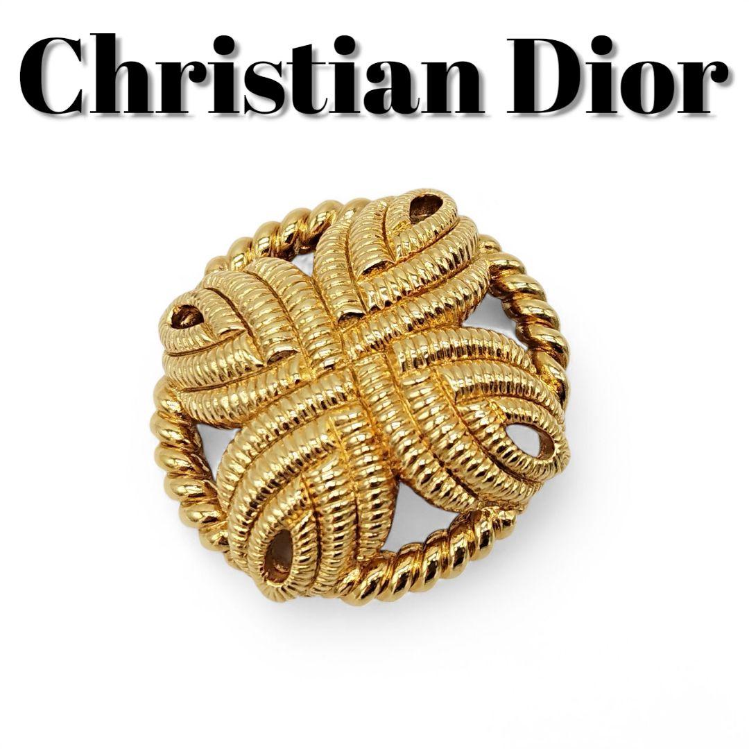 美品　Dior　ディオール　アクセサリー　ブローチ　ヴィンテージ Dior（ディオール）ブローチ／ヴィンテージ・コスチュームジュエリー