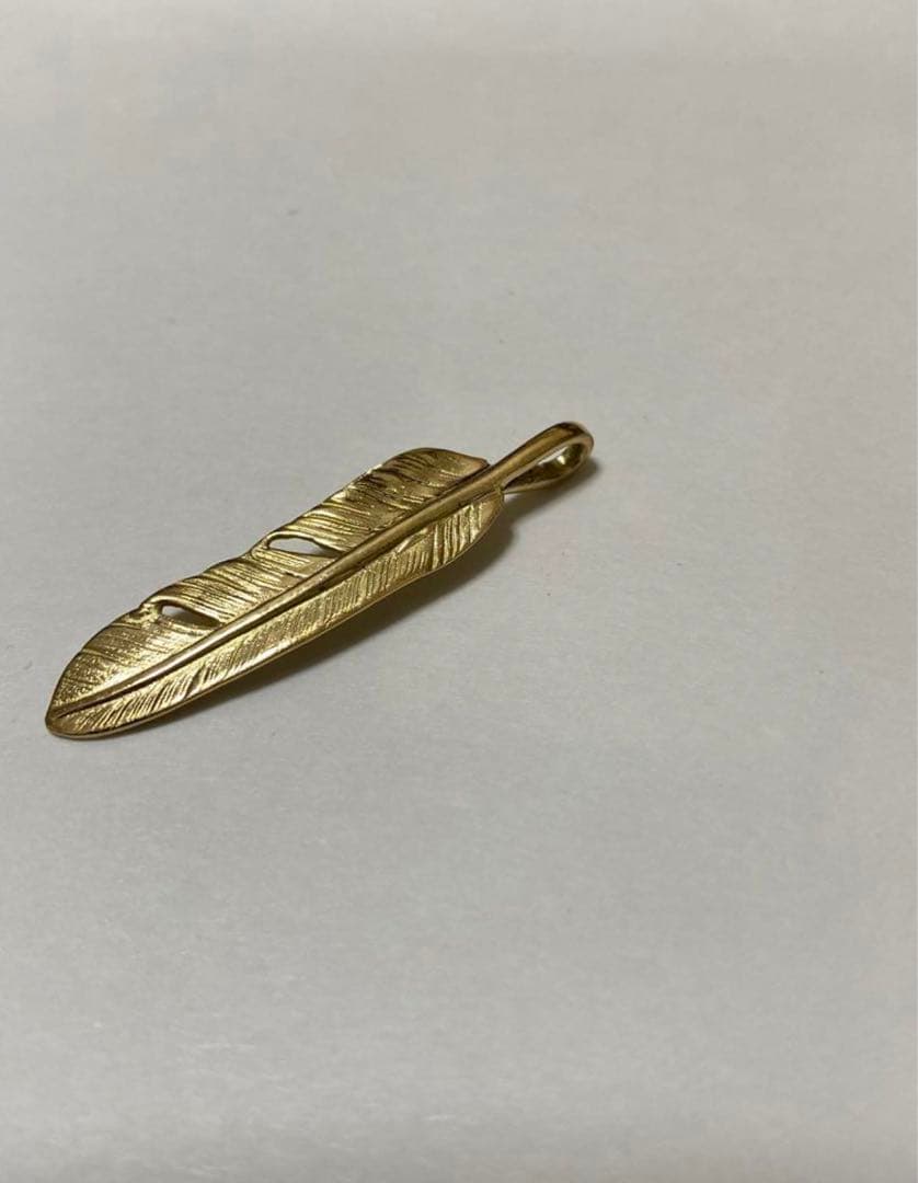 赤字覚悟　全金中フェザー　k18中フェザー　右　フェザー　k18