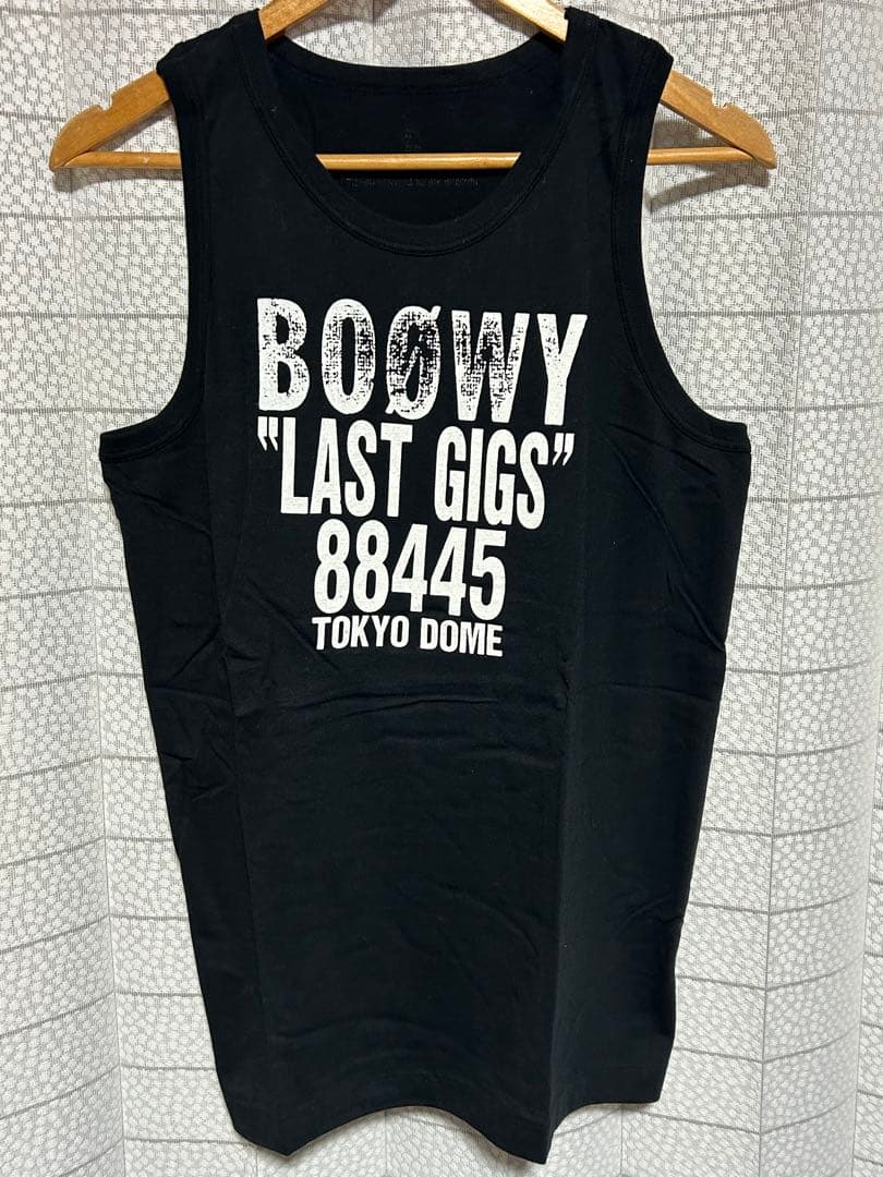 BOØWY LAST GIGS タンクトップ 1988年4月東京ドーム購入 BOØWY LAST GIGS タンクトップ 1988年4月東京ドーム購入 BOØWY LAST
