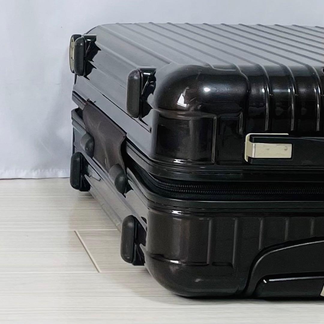 リモワサルサデラックス35L 4輪グロスブラウン機内持込キャリーケース