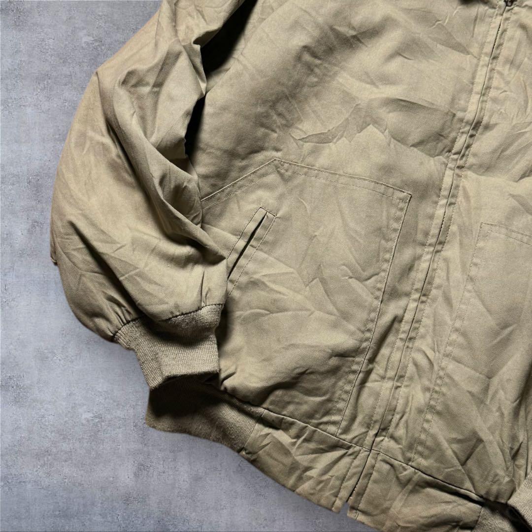 2265 古着90年代USA製Californiaダックジャケット企業系刺繍ロゴ