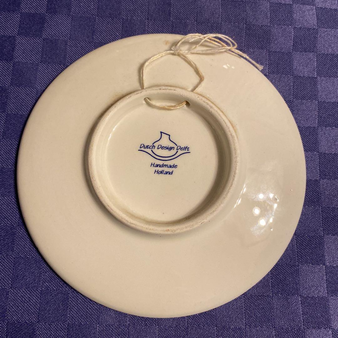 飾り絵皿Holland(オランダ)のダッチデザインデルフト焼き飾り皿 - メルカリ
