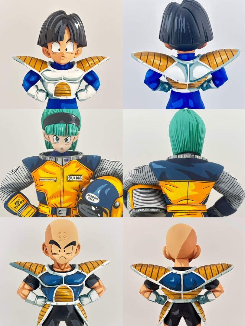 ✨ 一番くじ ドラゴンボール【孫悟飯】【クリリン】【ブルマ】 二次元リペイント✨