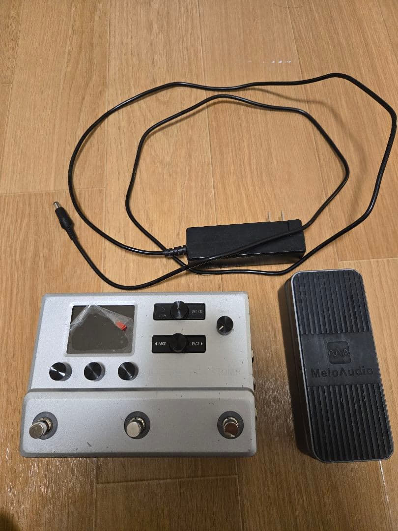 ギター line6 hx stomp + Melo audio EXP-001 HX Stompに最適！コンパクトサイズのエクスプレッションペダル