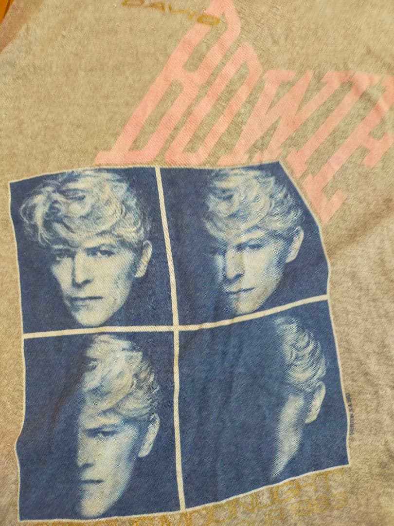 80sアメリカ製 デヴィッドボウイ ヴィンテージ ノースリーブTシャツ