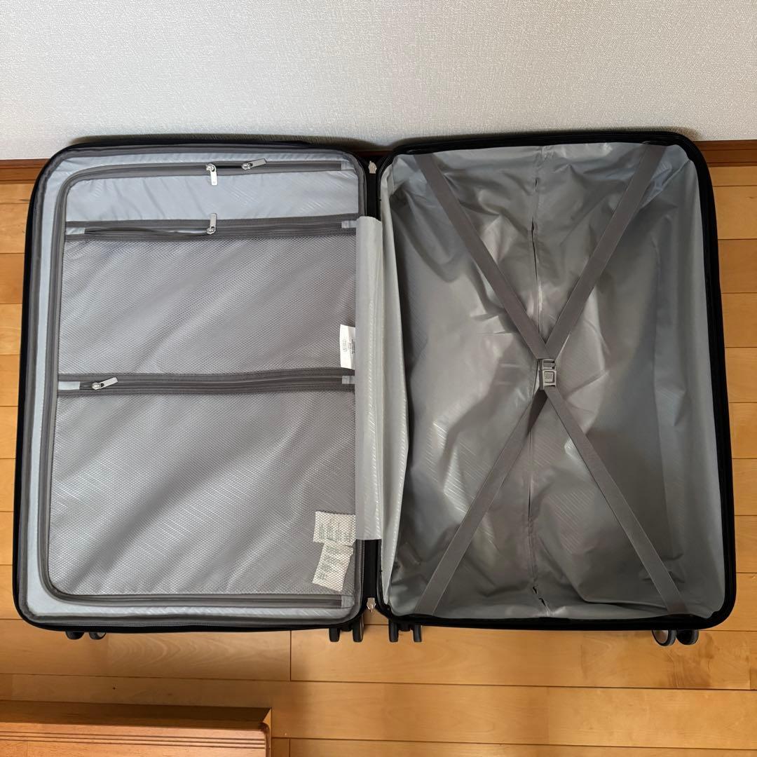 週末割引中】サムソナイト スーツケース ブラック キャリーケース ラージ L