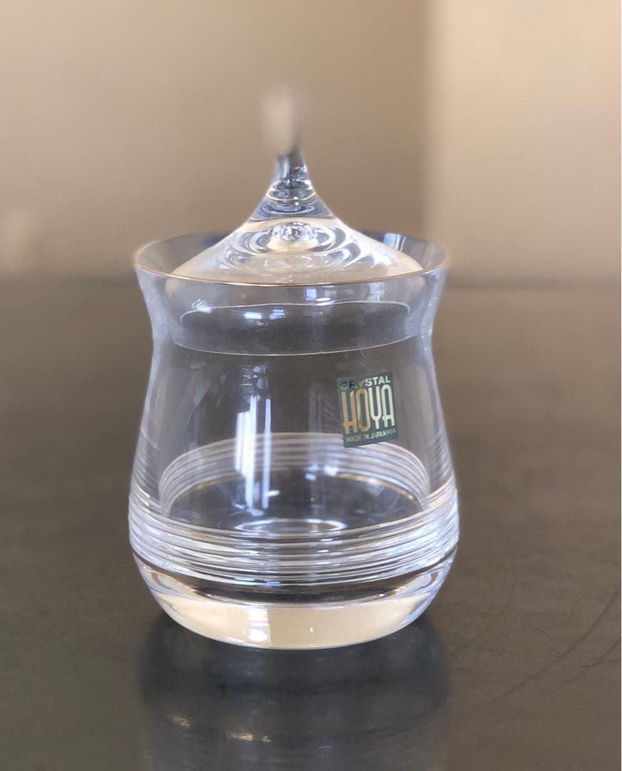 《R》HOYACRYSTAL 千筋金彩 箸洗2客 縁純金 元箱250707E1