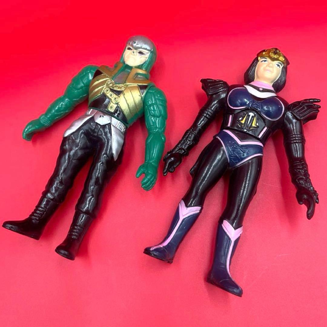 希少　光戦隊マスクマン ソフビ 1987年　当時物　昭和レトロ