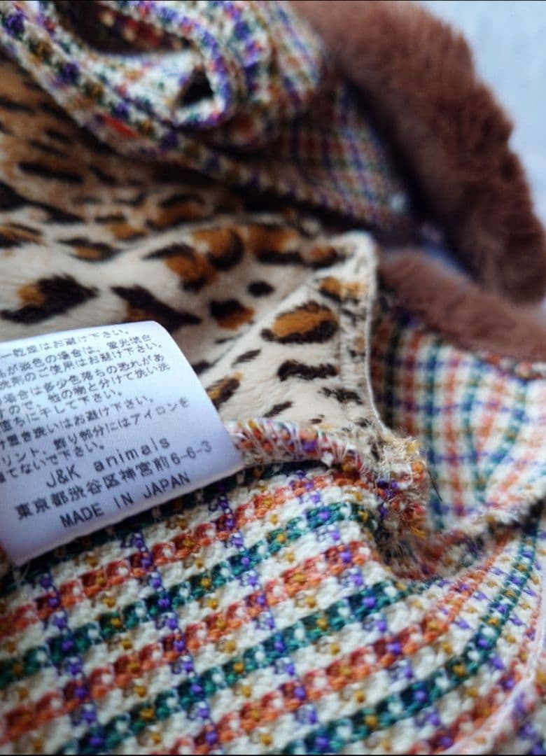 J＆Kanimals はるちゃんコート ツィードジャケットワンピース 3SーL