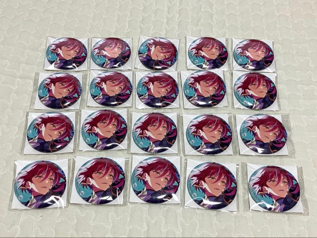 14点 鬼滅の刃 AGF 純喫茶 ランダムグリッター缶バッジ 宇髄天元