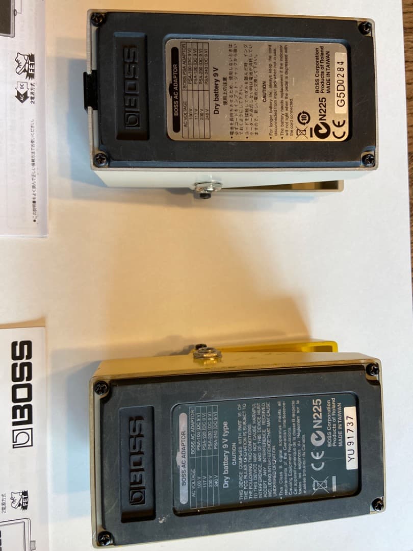 BOSS OD-3 Overdrive & GE-7 Equalizer セット 楽器・機材