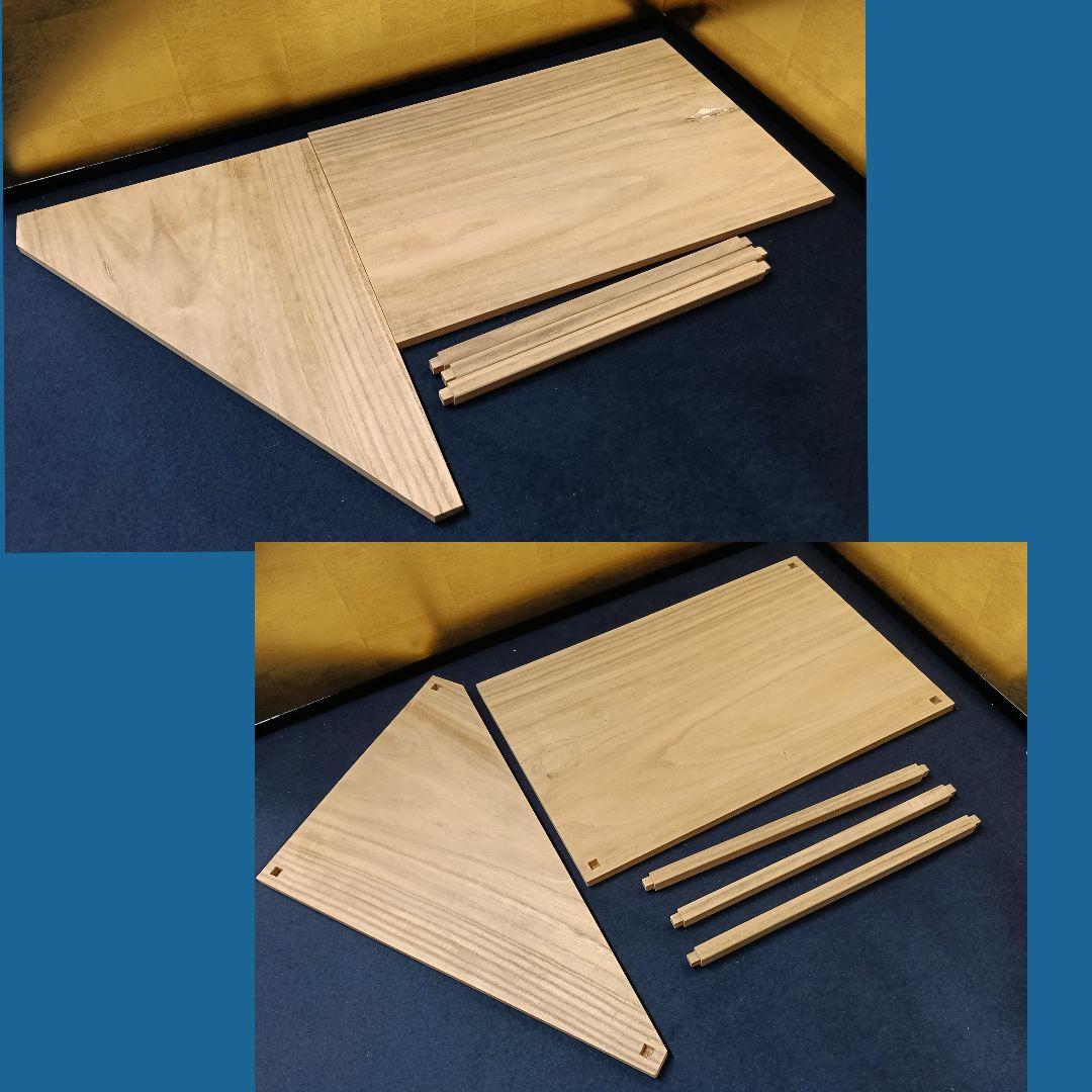 arinco様専用AM26 茶道具 山里棚 利休好 組立式 紙箱 棚物 水屋