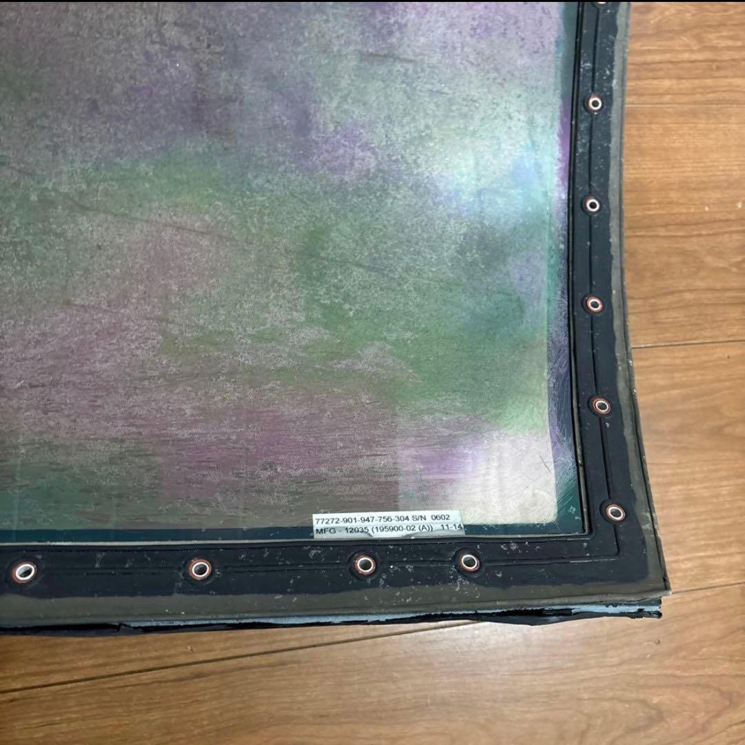 米軍　実物　オスプレイ　ヘリ　窓　送料無料