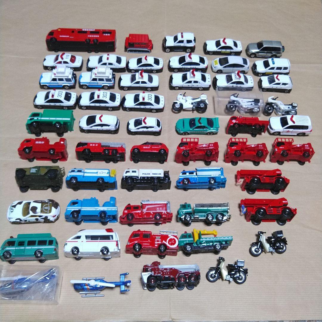 警察 消防 救急 緊急車両 372台 トミカ ジャンク品 絶版 廃盤 限定 レア