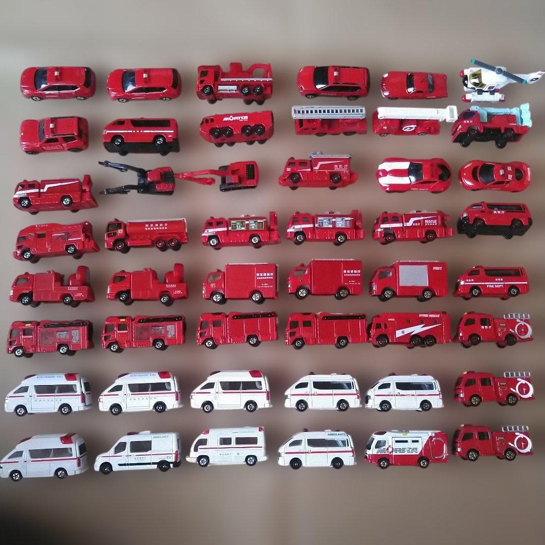 警察 消防 救急 緊急車両 372台 トミカ ジャンク品 絶版 廃盤 限定 レア
