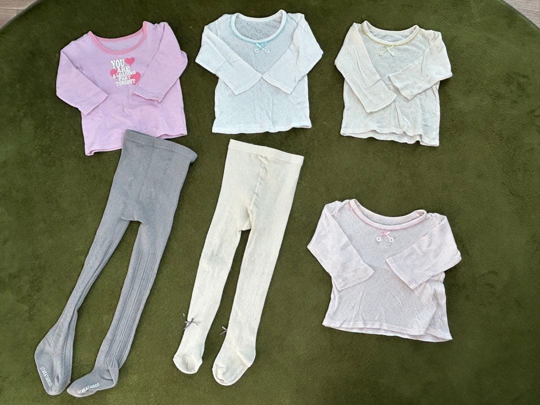 【まとめ売り】保育園着　女の子　66点　90cm