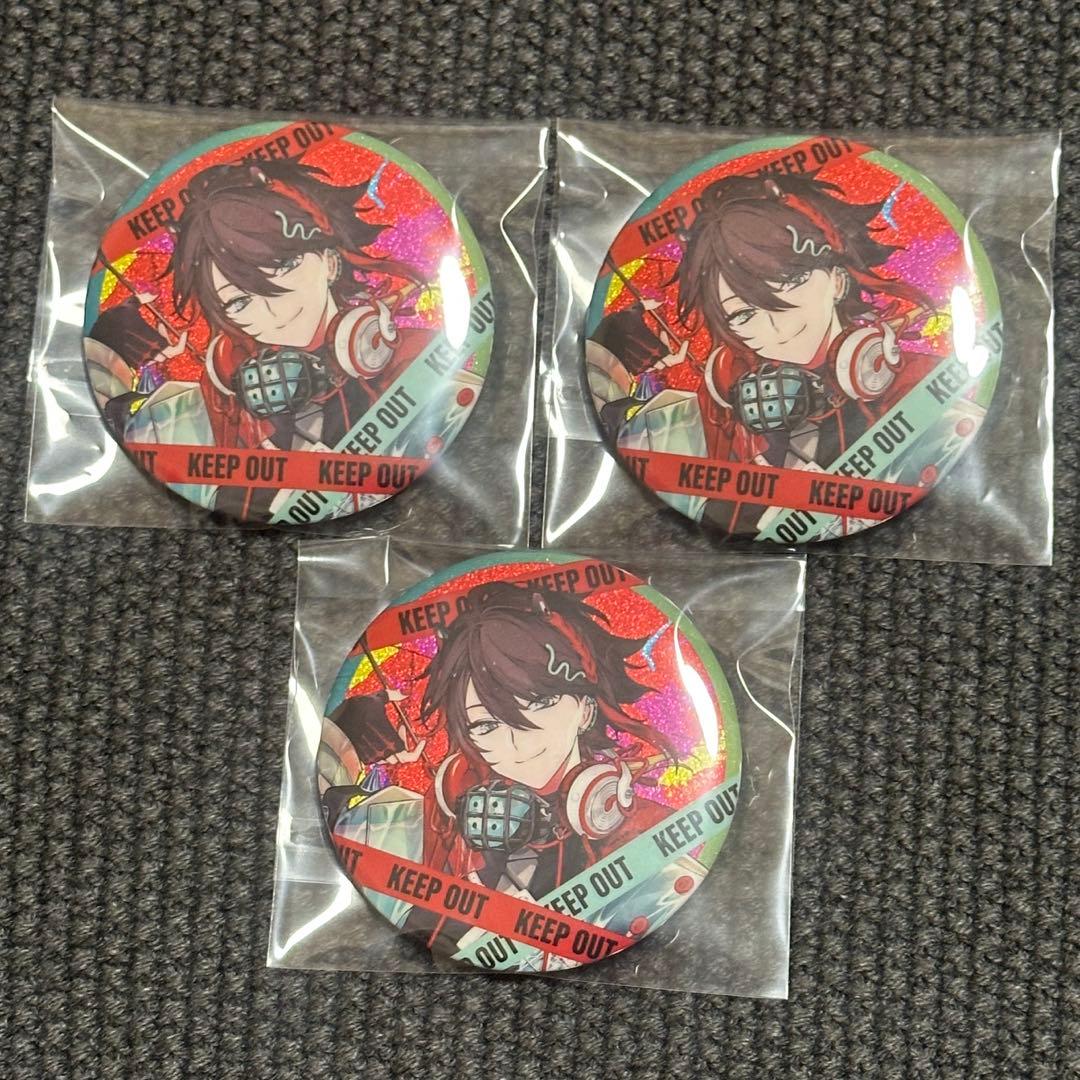 にじさんじ 三枝明那 Stun Mode ランダムグリッター缶バッジ - メルカリ