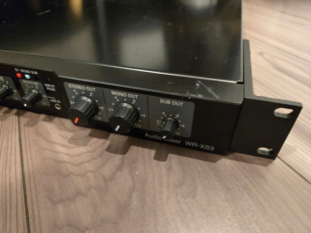 PanasonicマイクWM-D120SW-KオーディオミキサーWR-XS3