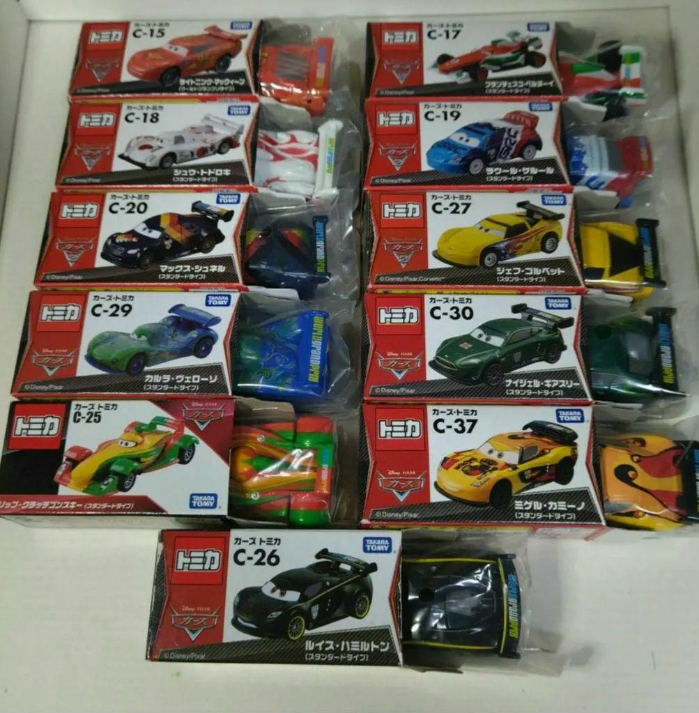 99】トミカ カーズ 2 ワールド グランプリ レーサー 11台