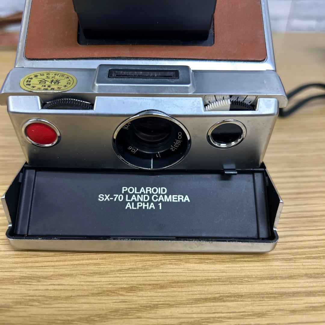 ジャンク】 POLAROID SX-70 LAND CAMERA ALPHA1 C99868425