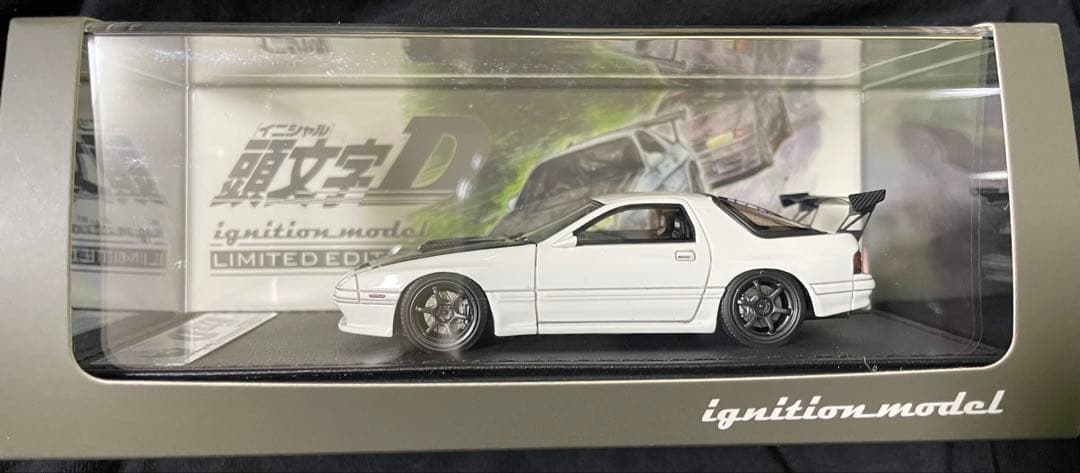 イグニションモデル1/43 RX-7 FC3S 最終戦仕様　高橋涼介フィギュア付