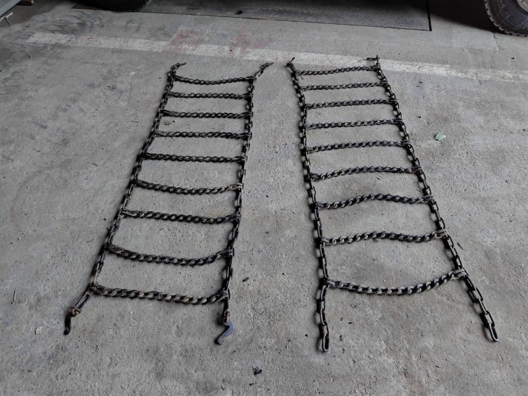 金工師木村清五郎作 鎖道具三点 茶道具】金工師 2代目 木村清五郎